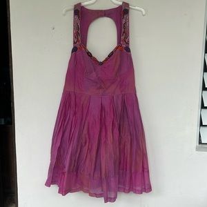 Purple Free people dress, never used, tags still attached Size 12